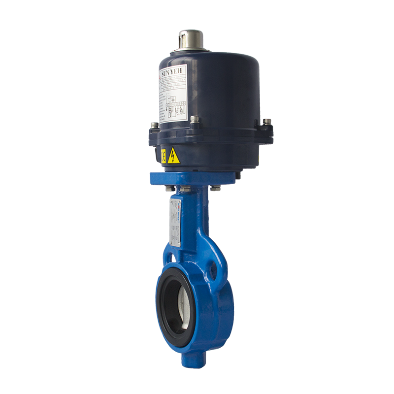 SUNYEH電動(dòng)對(duì)夾蝶閥/碳鋼 SUNYEH電動(dòng)對(duì)夾蝶閥/碳鋼